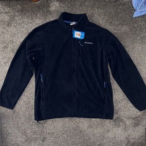 Columbia Navy Fleece Jacket